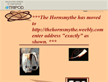 Tablet Screenshot of hornsmythe.tripod.com