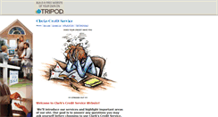 Desktop Screenshot of clarkscreditservice.tripod.com