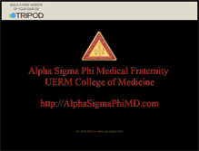 Tablet Screenshot of alphasigmaphi.tripod.com