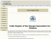 Tablet Screenshot of cobbchapter-gagc.tripod.com