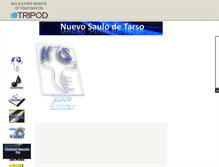 Tablet Screenshot of nuevosaulodetarso.tripod.com