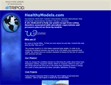 Tablet Screenshot of healthymodels.tripod.com
