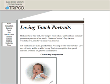 Tablet Screenshot of lovingtouchportraits.tripod.com