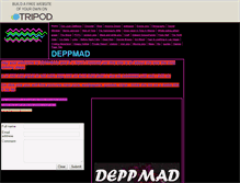 Tablet Screenshot of deppmad.tripod.com