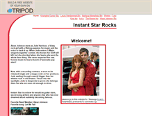 Tablet Screenshot of instantstar2.tripod.com