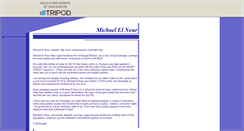 Desktop Screenshot of michaelelnour.tripod.com