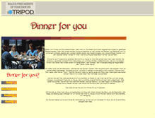 Tablet Screenshot of dinnerforyou.tripod.com