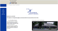 Desktop Screenshot of deafcenter.tripod.com