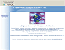 Tablet Screenshot of creativelyable.tripod.com