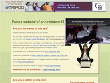 Tablet Screenshot of annewintwer53.tripod.com