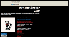 Desktop Screenshot of banditssoccer.tripod.com