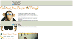 Desktop Screenshot of chesterochimp.tripod.com
