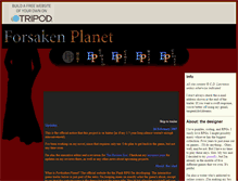 Tablet Screenshot of forsakenplanet.tripod.com
