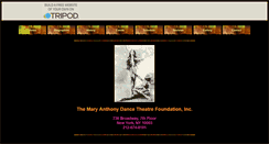 Desktop Screenshot of maryanthonydance.tripod.com