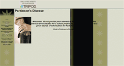 Desktop Screenshot of parkinsonproject.tripod.com