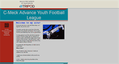 Desktop Screenshot of cmeckcheercoach.tripod.com