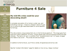 Tablet Screenshot of furniture4sale1.tripod.com