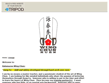 Tablet Screenshot of kzoowingchun.tripod.com