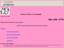 Tablet Screenshot of crittersittersky.tripod.com