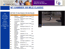 Tablet Screenshot of 100mile.tripod.com