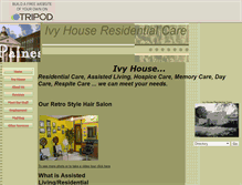 Tablet Screenshot of ivyhouse.tripod.com