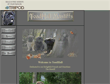 Tablet Screenshot of mastiffnut.tripod.com