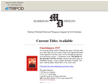 Tablet Screenshot of markhamdesigns.tripod.com