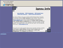 Tablet Screenshot of ignouassignments.tripod.com
