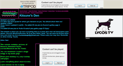 Desktop Screenshot of kitsunesden0.tripod.com