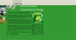 Desktop Screenshot of gypsy-folklores.tripod.com