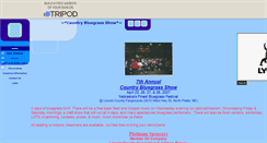 Desktop Screenshot of countrybluegrassshow.tripod.com