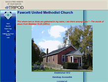 Tablet Screenshot of fawcettumc.tripod.com