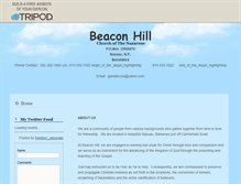 Tablet Screenshot of beaconhillnazarene.tripod.com