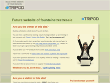 Tablet Screenshot of fountainstreetresale.tripod.com