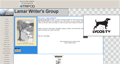 Desktop Screenshot of lamarwritergroup.tripod.com
