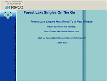 Tablet Screenshot of forestlakesinglesonthego.tripod.com