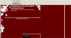 Desktop Screenshot of apenglishtips.tripod.com