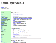 Tablet Screenshot of kentsspritskola.tripod.com