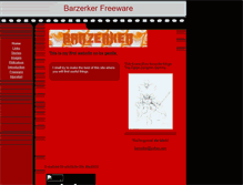 Tablet Screenshot of barzerker.tripod.com