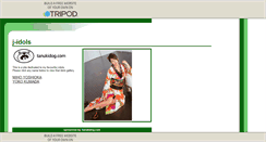 Desktop Screenshot of j.idols.tripod.com