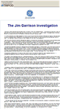 Mobile Screenshot of garrisoninvestigation.tripod.com