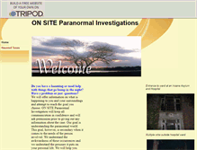 Tablet Screenshot of onsite-paranormal.tripod.com