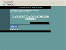 Tablet Screenshot of classicandrally.tripod.com