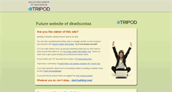 Desktop Screenshot of dkwilsontax.tripod.com