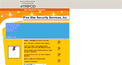 Desktop Screenshot of five-star-protection.tripod.com