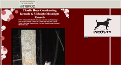 Desktop Screenshot of charliehopekennel.tripod.com