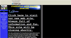 Desktop Screenshot of evansvilleareasquaredancing.tripod.com