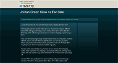Desktop Screenshot of buygreenglow4s.tripod.com