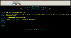 Desktop Screenshot of magicfinder.tripod.com