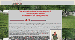 Desktop Screenshot of cw13thvirginiacoe.tripod.com